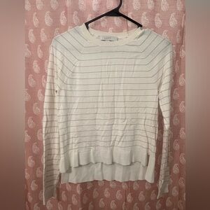 Ann Taylor LOFT/ Size Small/ Color Cream and Tan